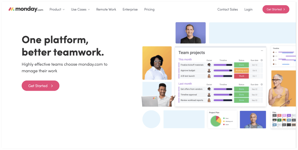 Monday.com Project Management software