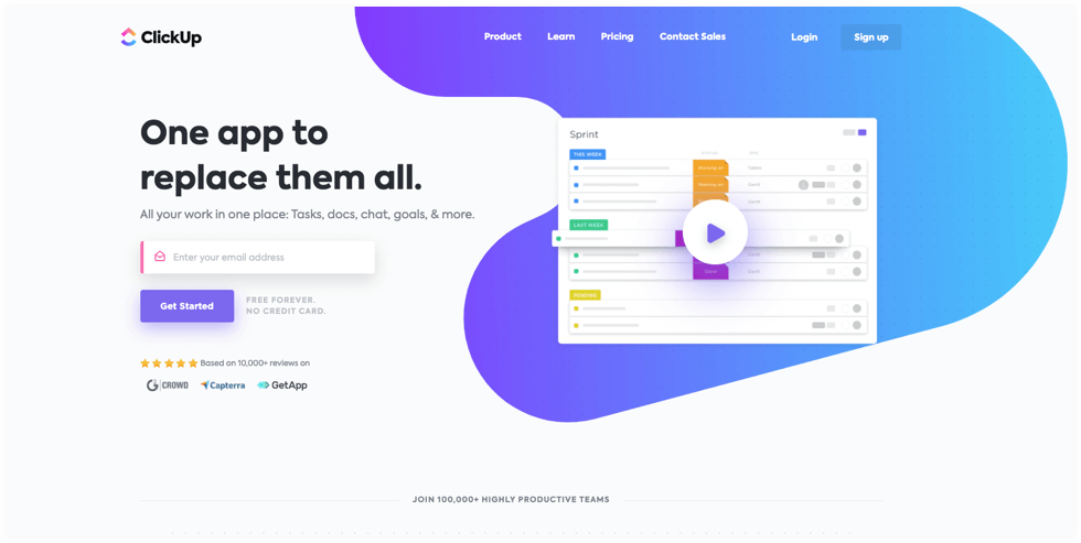 ClickUp- Project Management Software