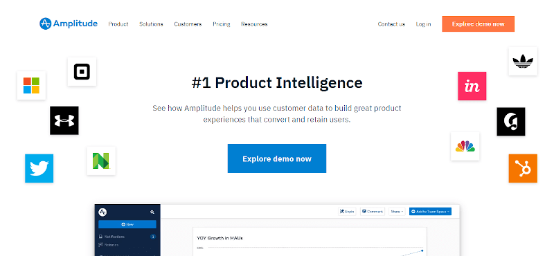 Amplitude- product analytics tool