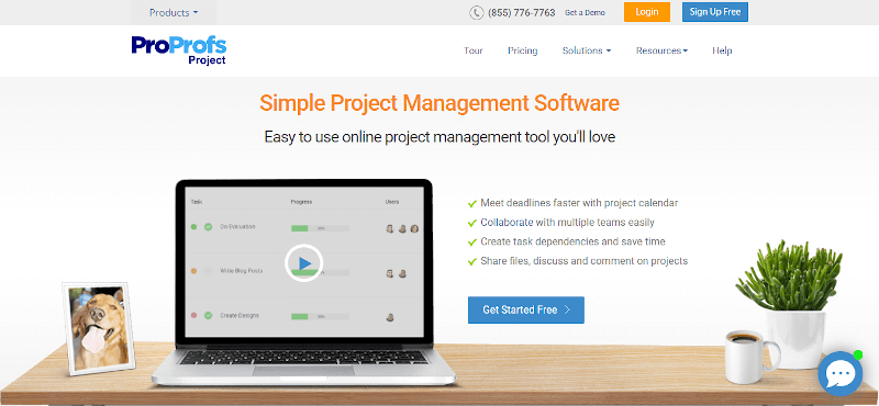proprofs-project-project-management-tool