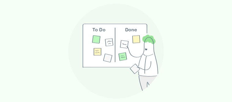 Kanban board example