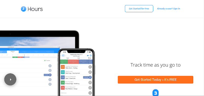Hours time management software