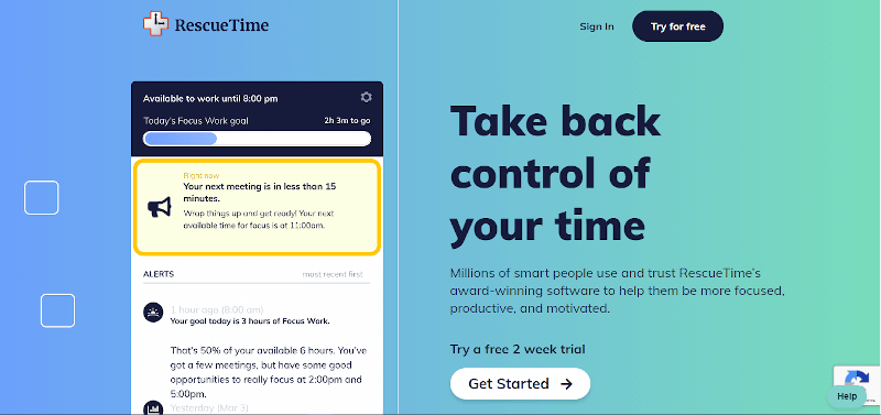 Rescue Time is one of the most popular