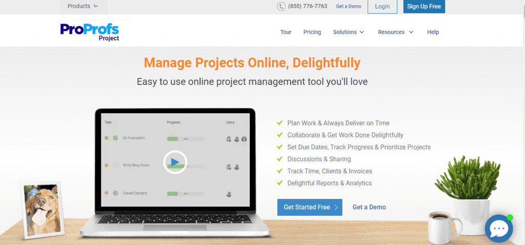 ProProfs Project is one of the best product roadmap software