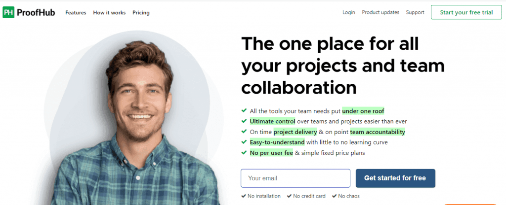 ProofHub- Best Enterprise Project Management Software