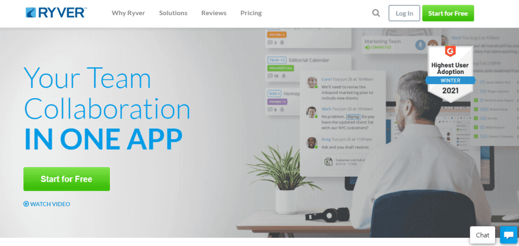 Ryver is best team collaboration tool