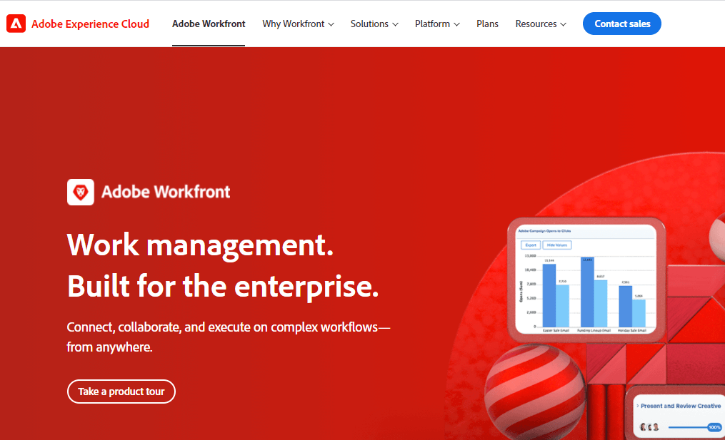 Workfront enterprice management software