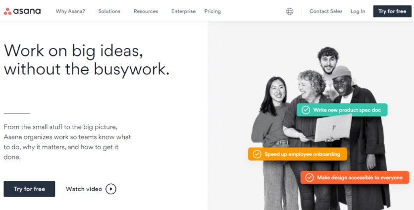 Asana- Top Team Management software