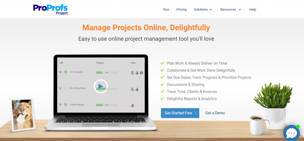 ProProfs Project- all-in-one team management platform