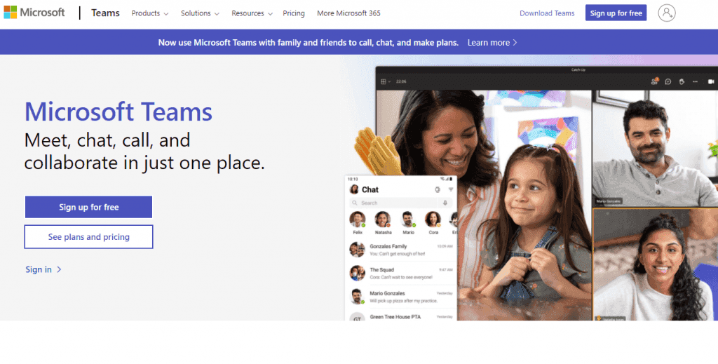 Microsoft Teams- best virtual meeting software