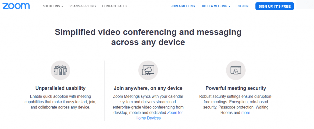 Zoom- Great Virtual Collaboration Software