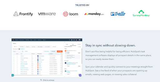HubSpot’s Sales Hub has an enterprise-ready scheduling tool available to use for free.