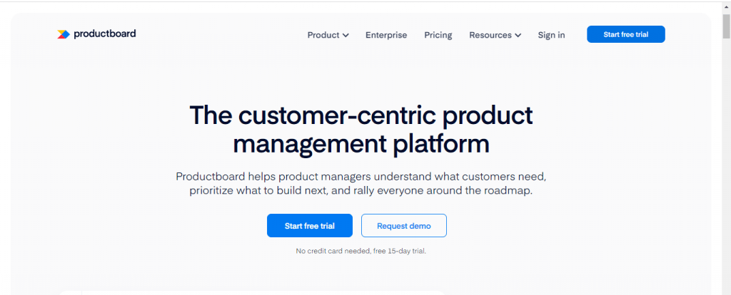Product board is one of the best product management software
