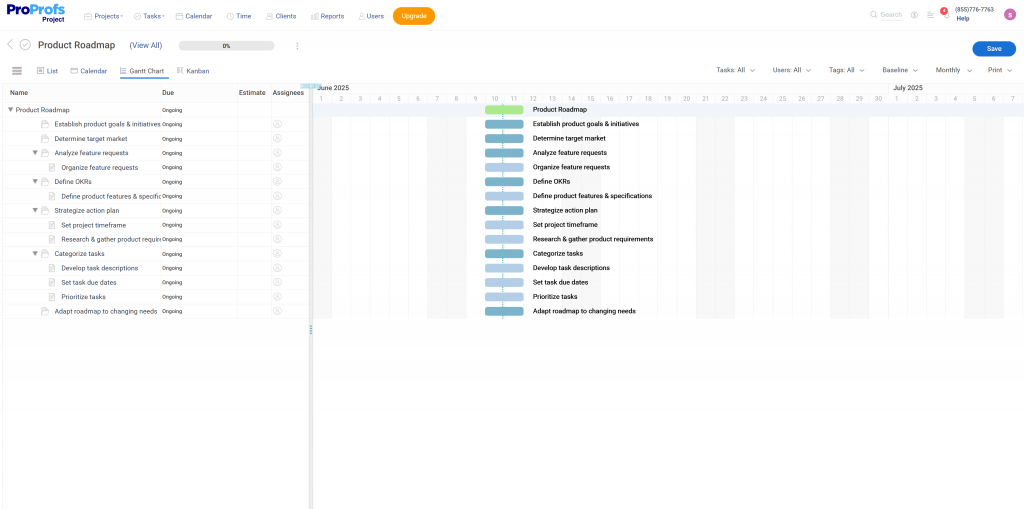 Product Management Template
