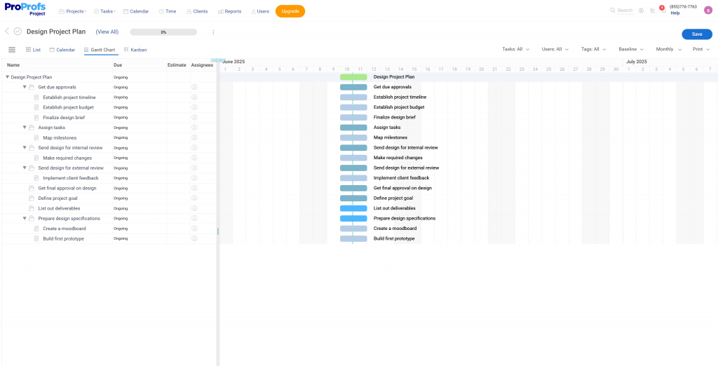 PM Project Plan Template