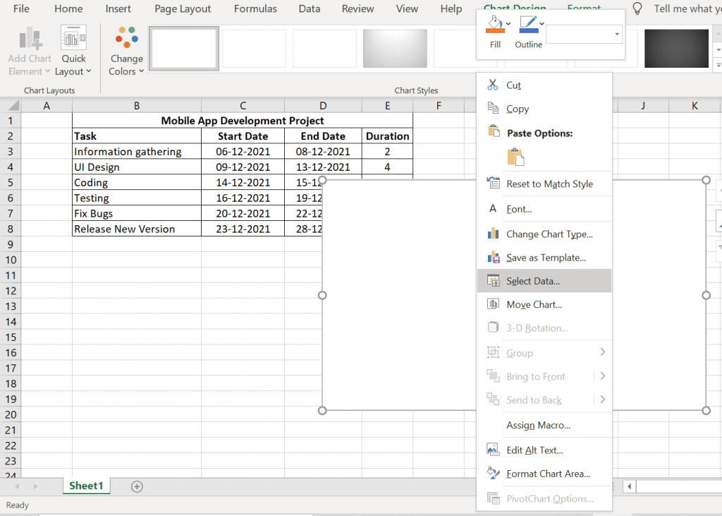 Add duration data to bar chart