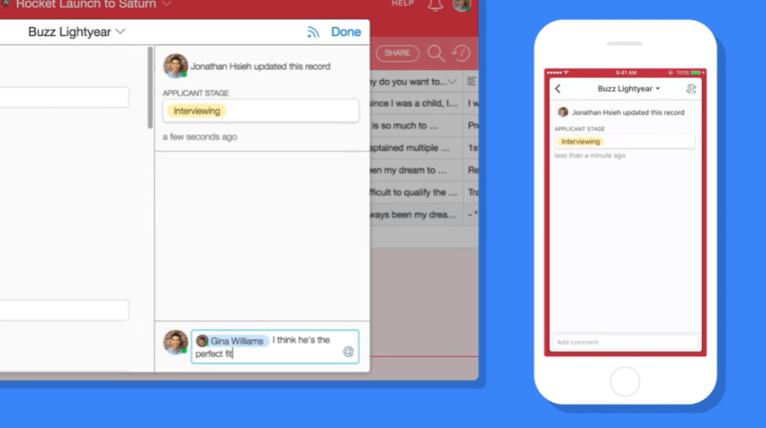 Airtable is best free project management app for android