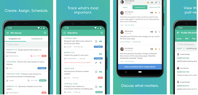 Backlog is a project management app