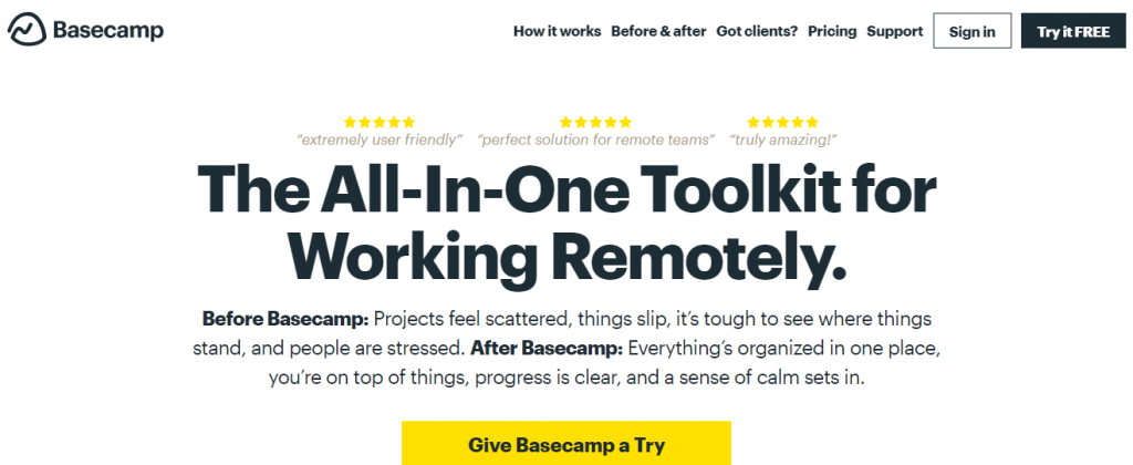 Basecamp is cheaper asana alternative