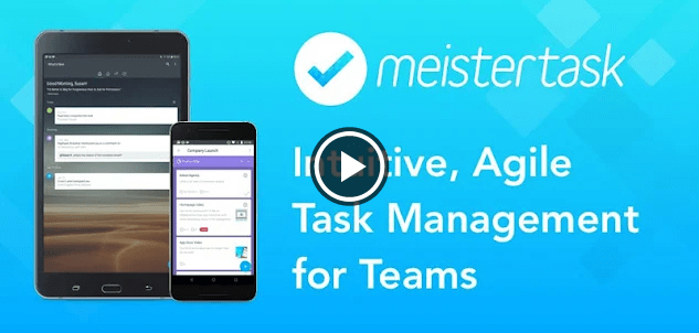 Meister Task is a project tracking app for mobile device