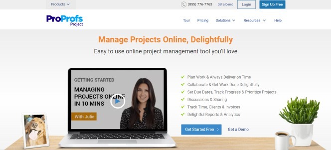 Proprofs project is one of the best asana alternatives