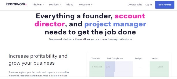 Teamwork can replace asana