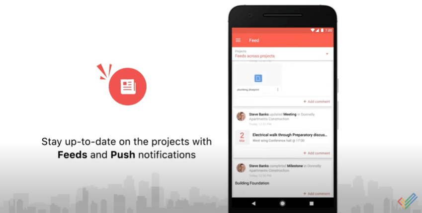 Zoho projects is a project planning app