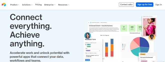 Airtable is a project management cum collaboration software
