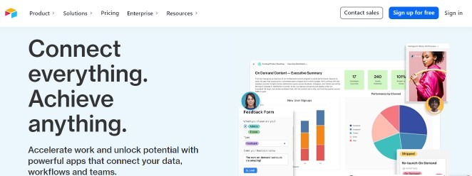 Airtable is a task tracking and management tool