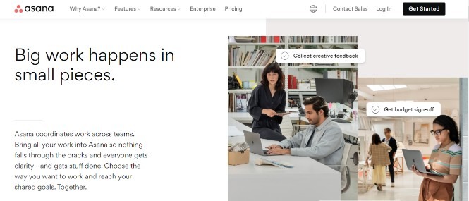 Asana is a task management tool