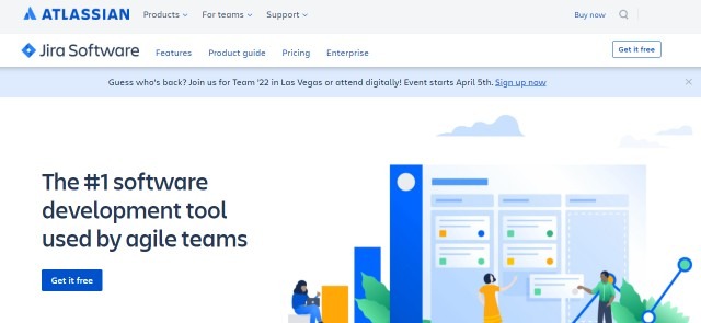 Jira is best task manager for software projects