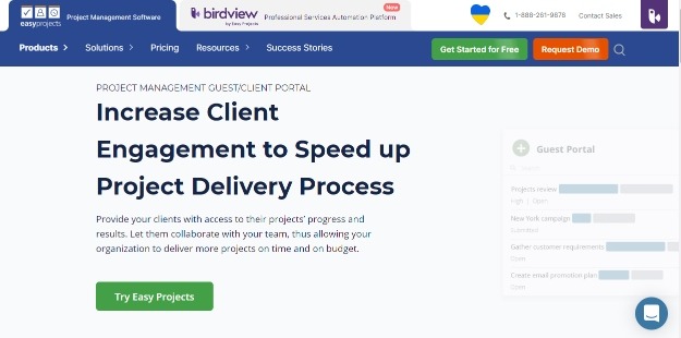 Easy projects is a robust client management system with project management facility