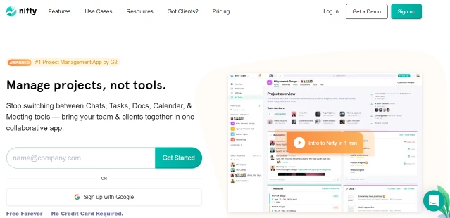 Nifty is one of the best alternative to clickup