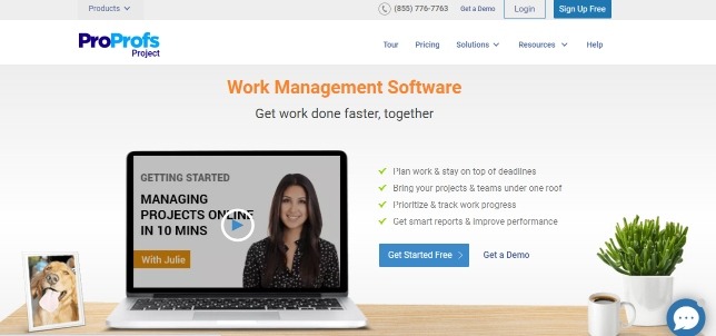 Proprofs project is one of the best workflow management software