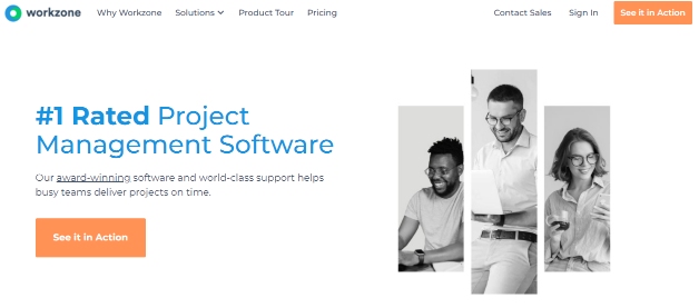 Workzone is a software like Smartsheet for project and task management