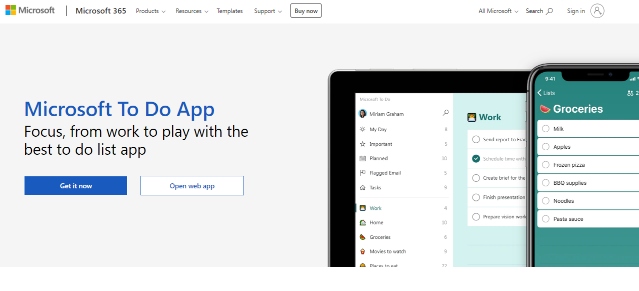 Microsoft to do is a popular task management software for personal use