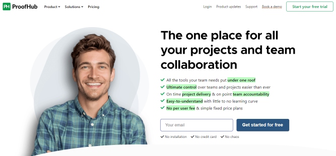 Prrofhub is a wrike alternative for team