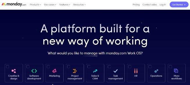 monday.com best workflow management software for accounting firms