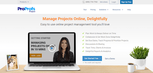 ProProfs Project is one of the robust Teamwork alternatives.