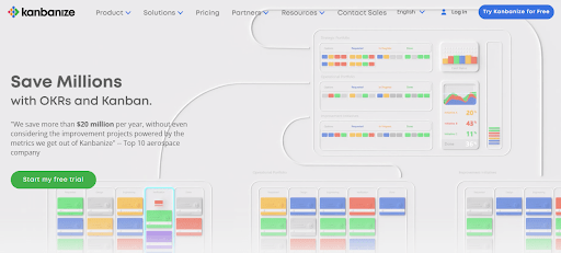 Kanbanize is perfect for implementing agile projects.