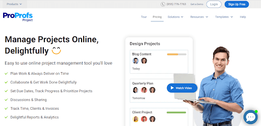 ProProfs Project is a modern agile planning tool.