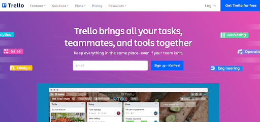 Trello is one of the best agile project management tools