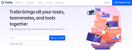 Trello is among the best collaborative tools.