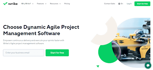 Wrike one of the best agile project management tools.
