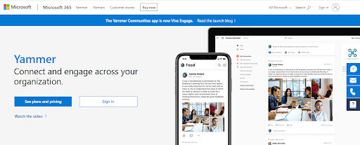 Yammer is one of the best online collaboration tools