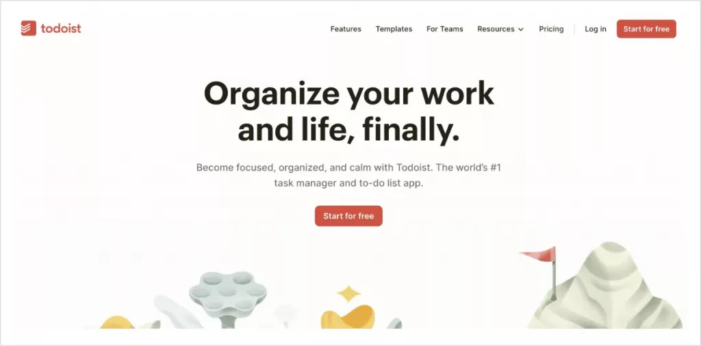 Todoist is one of the best personal task management tools.