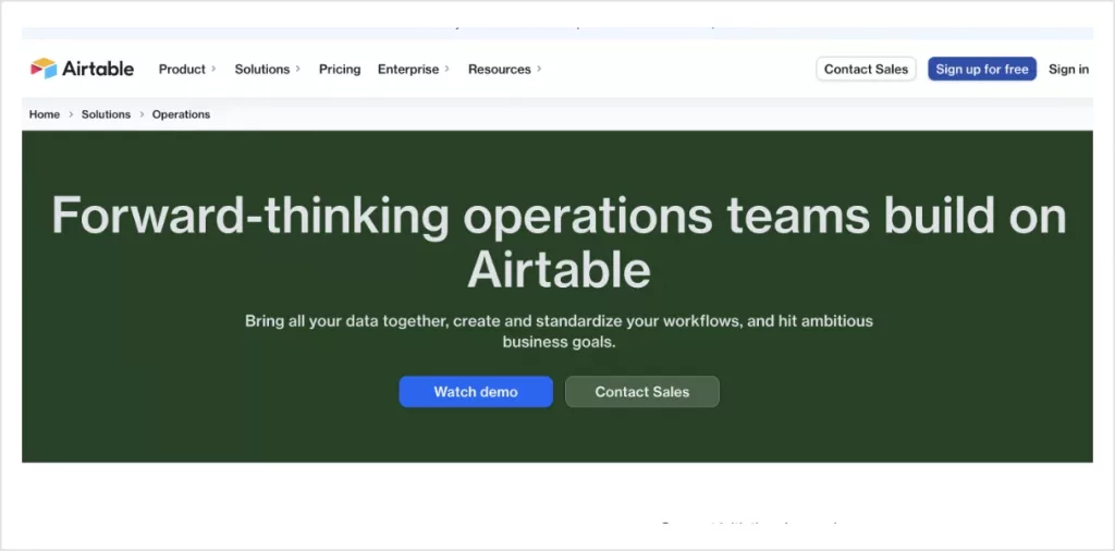 Airtable is one of the best personal project management tools.