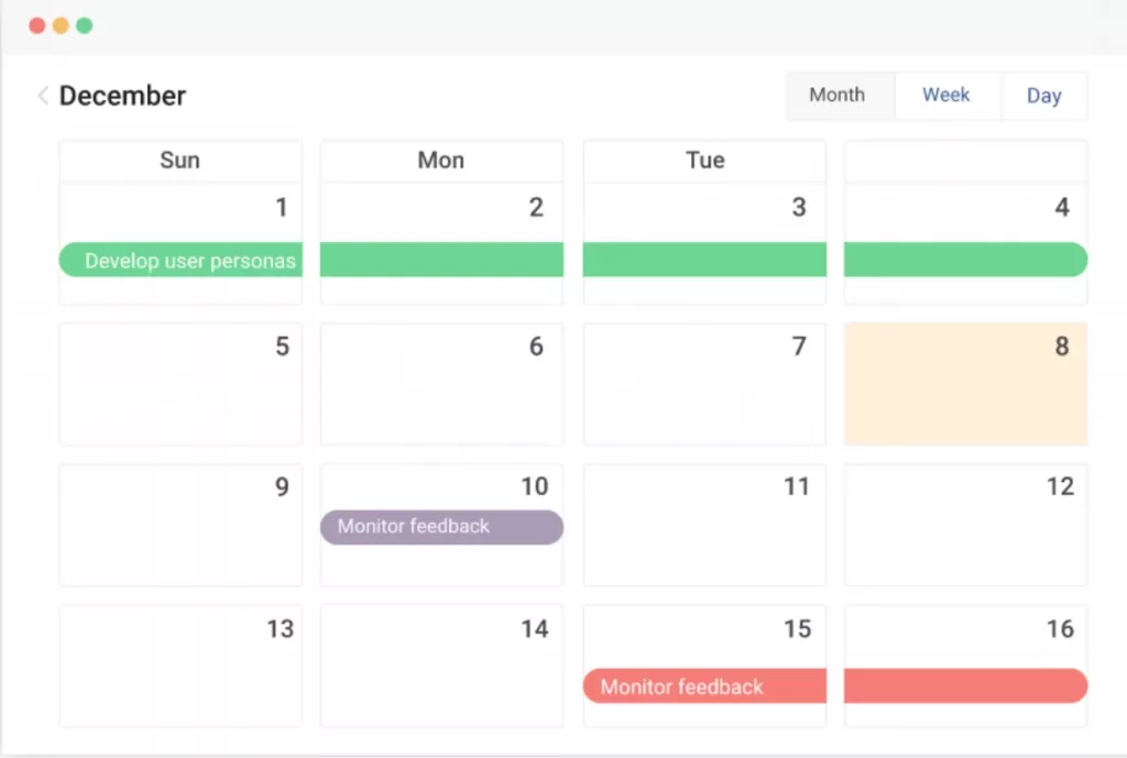 Create a Project Timeline