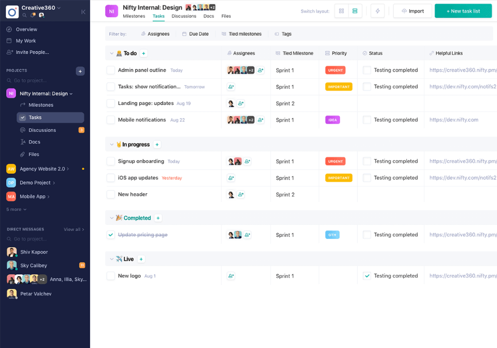 project task management software free