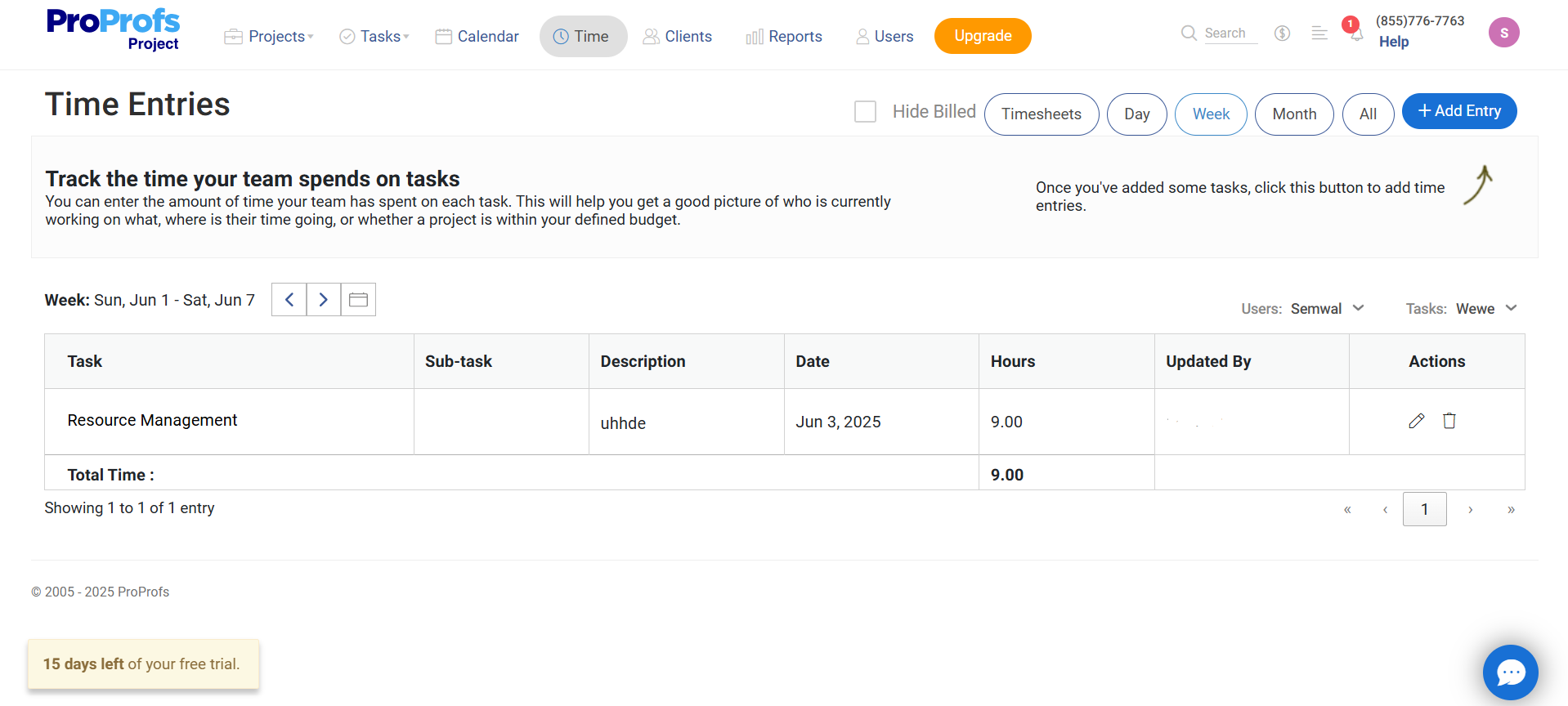 Set timelines for project human resource management